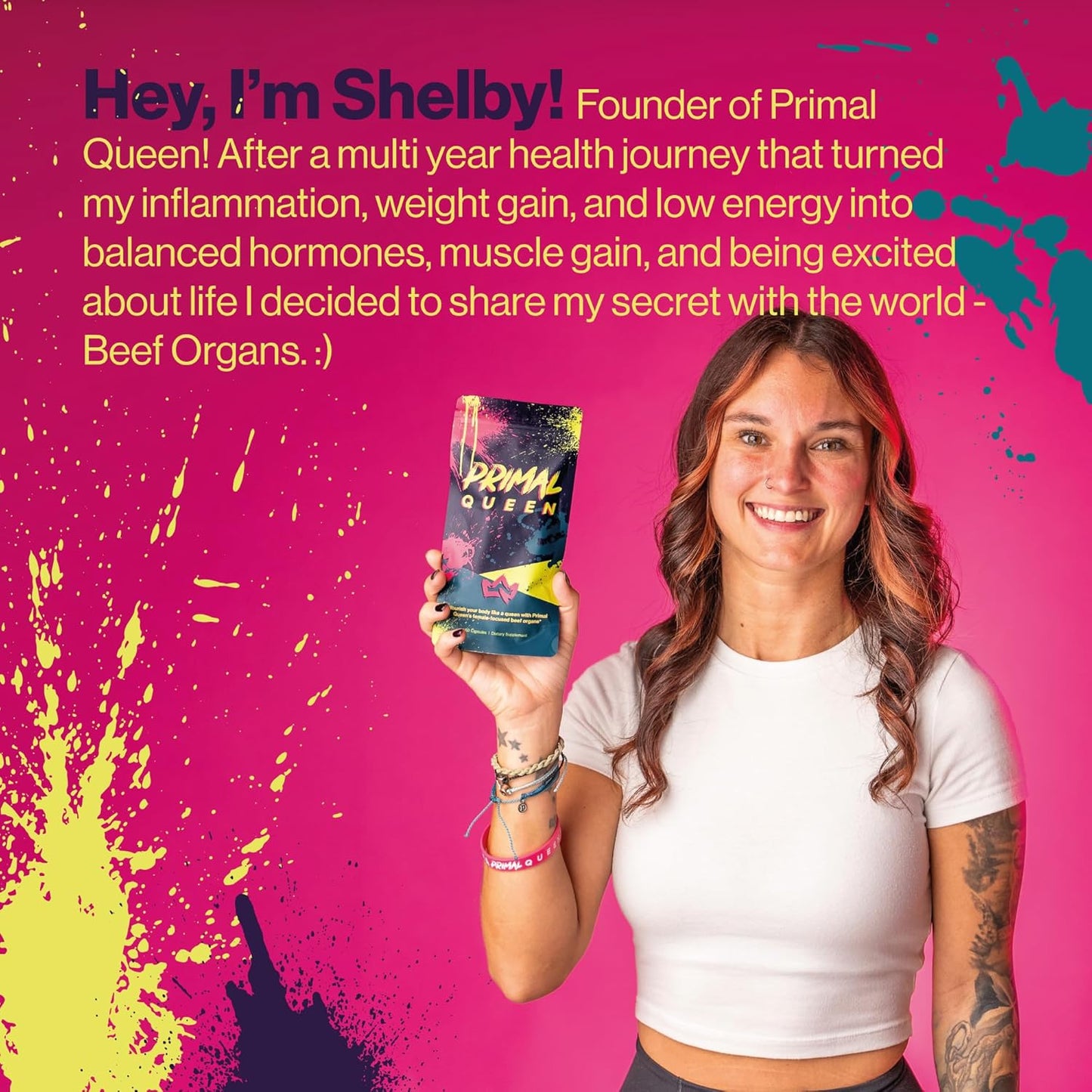 Female-Optimized Beef Organ Superfood Supplement ~ Beef Liver, Kidney, Heart, & 3 More