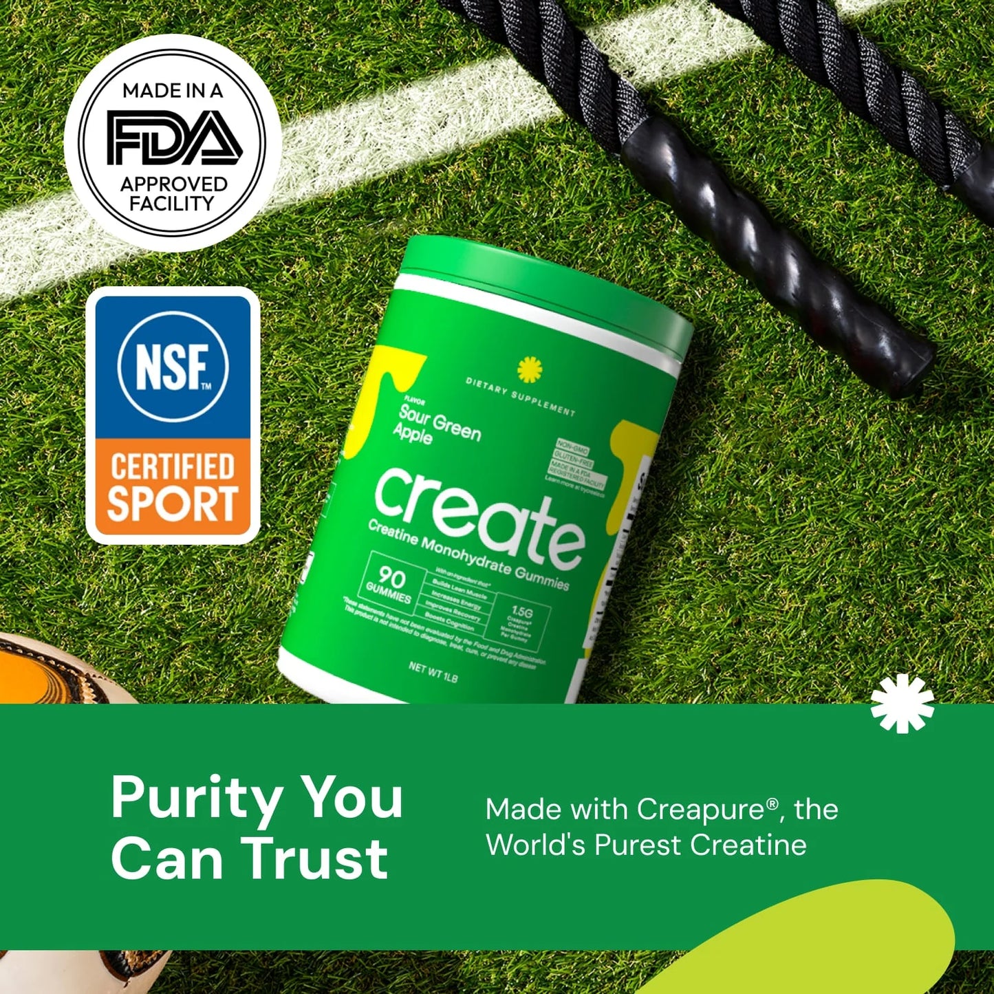 Creatine Monohydrate Gummies ~ Build strength and boost performance with ease~