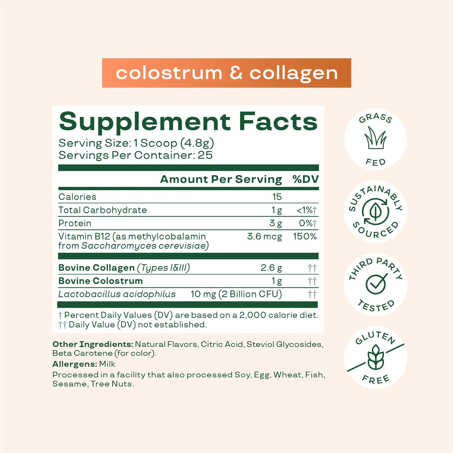 Collagen Peptides ~ Glow, Strengthen, and Restore from Within