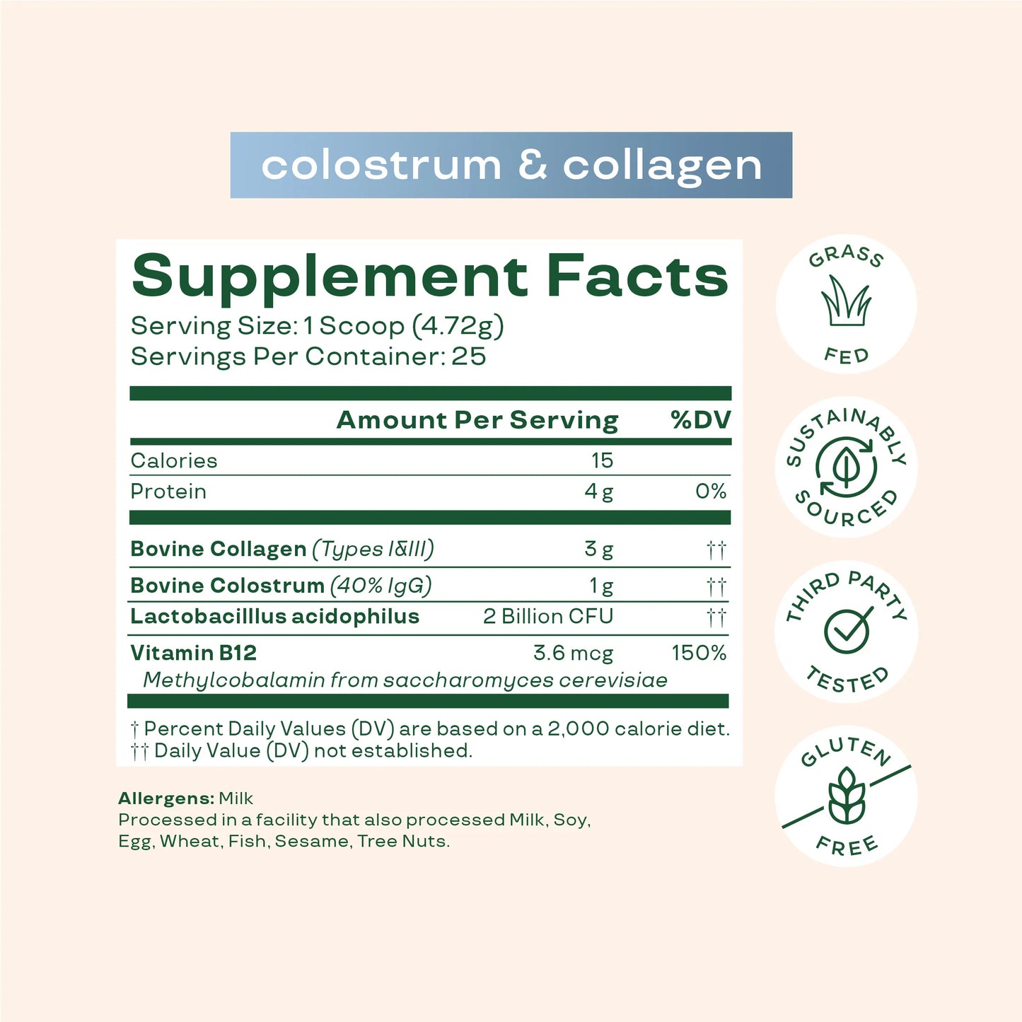 Collagen Peptides ~ Glow, Strengthen, and Restore from Within